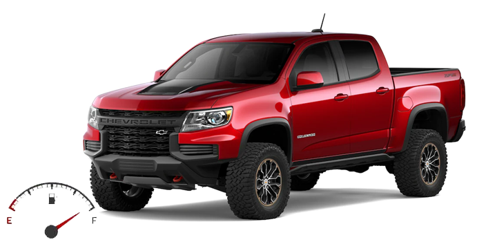 chevy colorado gas mileage diesel