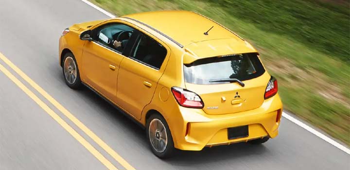 Mitsubishi Mirage gas mileage